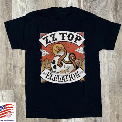 ZZ Top Elevation Tour Short Sleeve T-shirt Size S-5XL