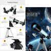 Astronomical Telescope Hd Refractive 60x Zoom With Tripod Monocular For Outdoor Travel