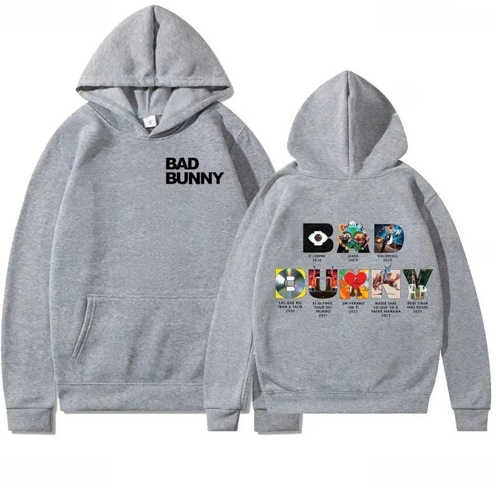 DTMF Bad Bunny Album Hoodie Men Women Oversized Pullover Hoody Winter Hoodie Stylish Long Sleeve Sweatshirts Pullover Tracksuit Female Male Clothing