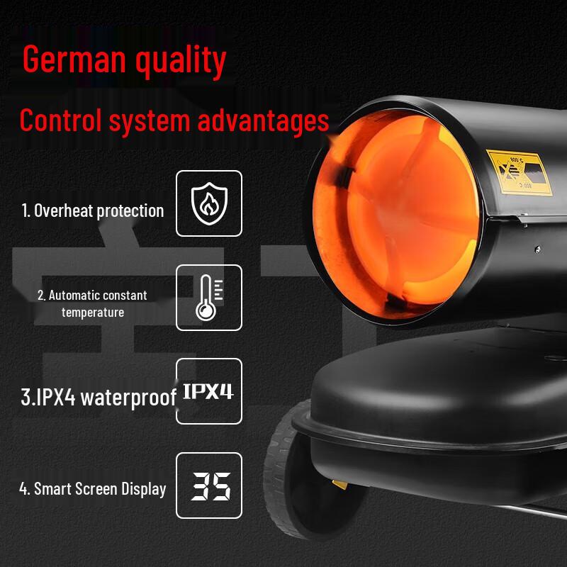 NSAKI 35KW Industrial Fuel Heater