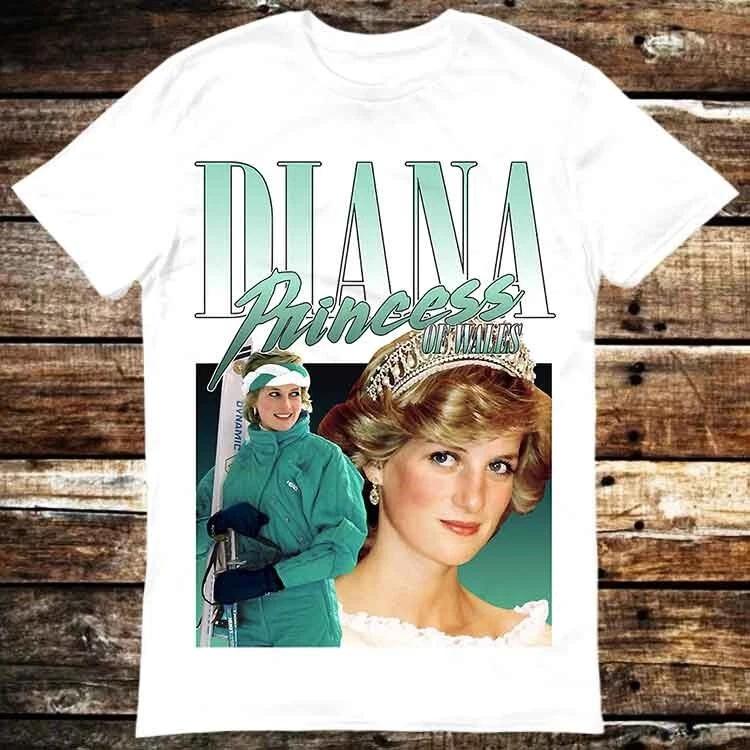 Lady Diana Princess Of Wales 90s T  Shirt 6334 S