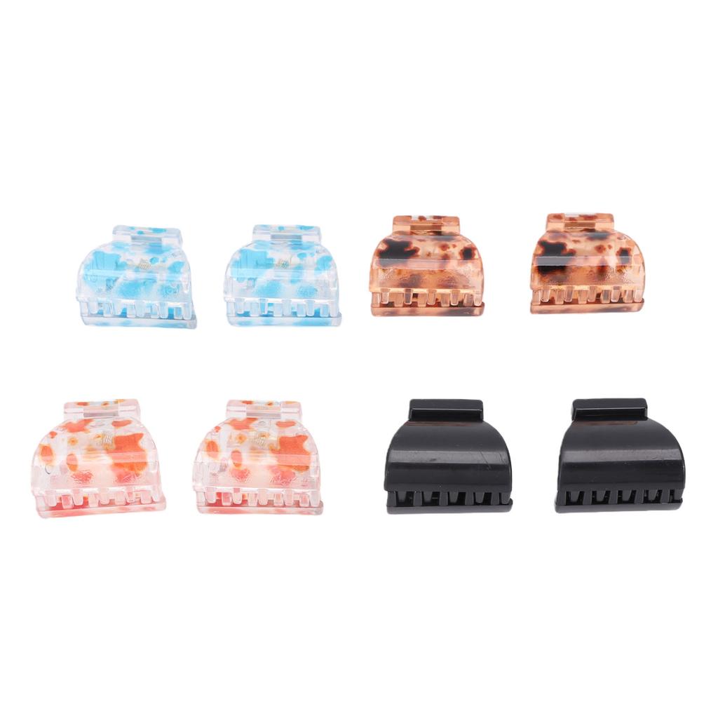 4pcs Magnetic Clip Bow Shaped Secure Hold Comfortable No Slip Double Magnetic Clip for Hair