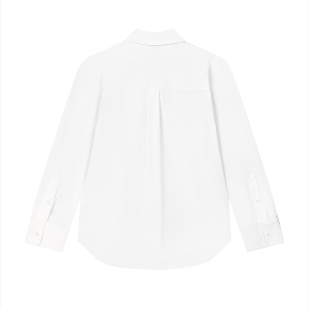 

New FILA Lifestyle Shirt Women s Jade White F61W523401F-WT 165/84A/M