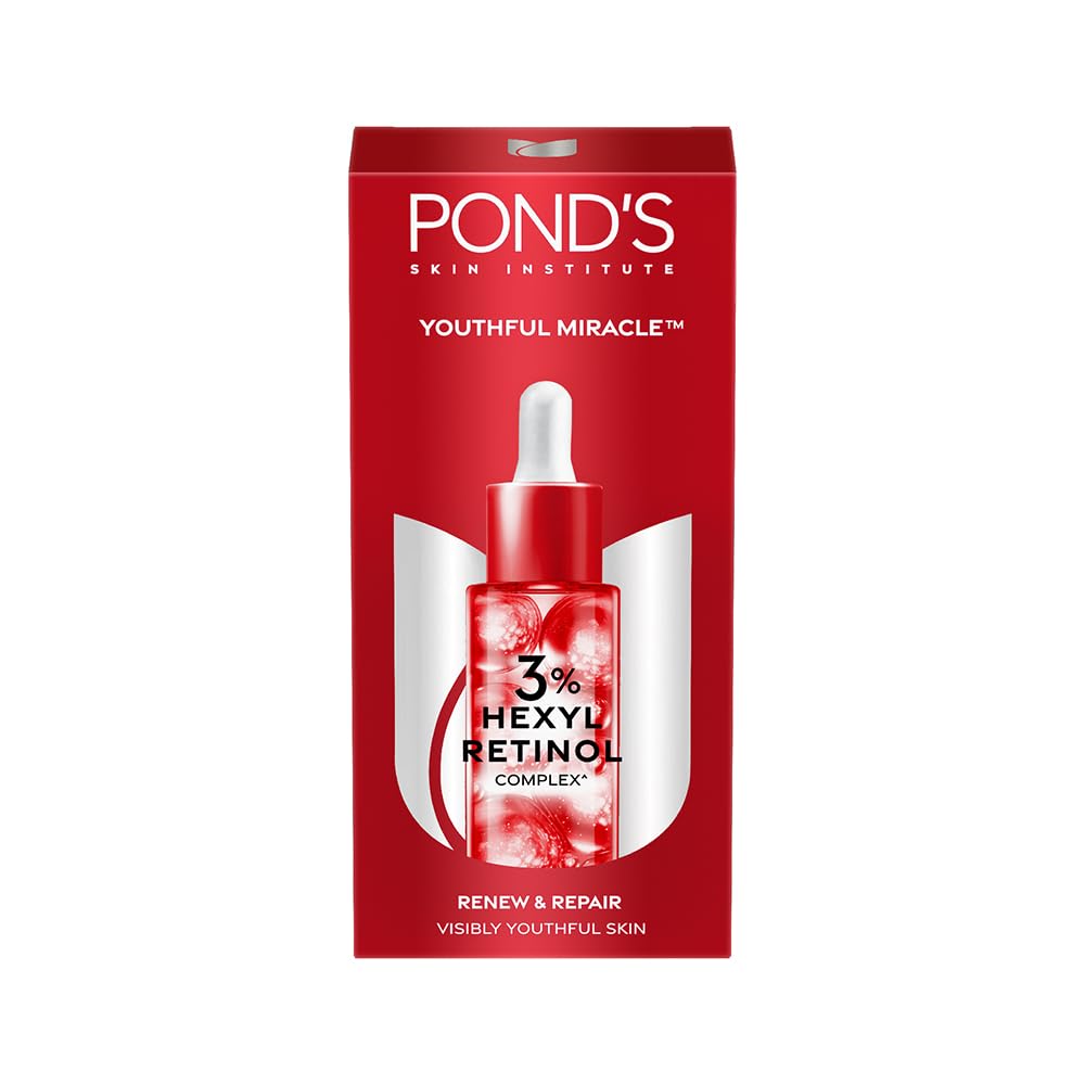 

POND S Молодежный Чудо Гексил Ретинол Комплекс Обновление и Восстановление Сыворотка 28мл