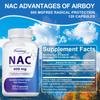 NAC 600 mg - N-acetylcystein - Zdraví dýchacích cest, Plíce, Čištění jater a ledvin