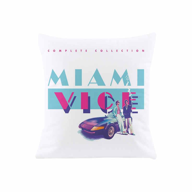 Cushion Cover for Sofa Miami Vice Pillow Case Cover Seat Car Throw Pillowcase 45X45cm For Home Decorative SJ603