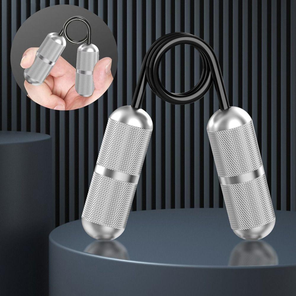 Light Weight Grip Strength Trainer High Strength Grip Strengthener Metal Hand Gripper Office