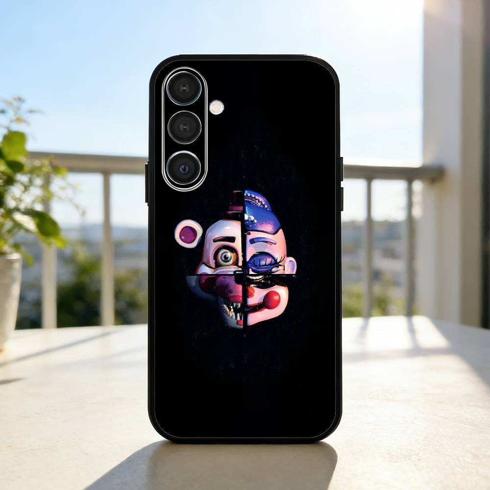 Five N-Nights At F-Freddys Fnaf  Phone Case For Samsung  A73,A21s,A22,A31,A32,A52,A53,A71,A80,Soft Black Shell