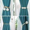 New 8-1PC Pearl Magnetic Curtain Clip Curtain Holders Tie Back Buckle Clips Hanging Ball Buckle Tie Curtain Decor Accessories