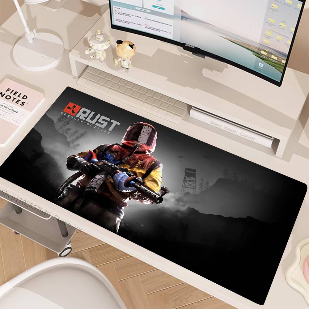 Rust The Game Mousepad Large Keyboard Desk Mat Gaming Mouse Pad LockEdge Non-slip Mat