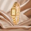 Luxury Top Brand Gold Watches Women Elegant Small Square Dial Ladies Quartz Watch Simple Fashion Female Clock Zegarek Damski