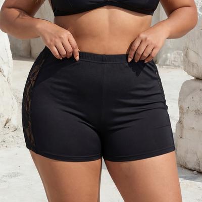 Sexy Hot Pants, Sheer Lace Patchwork Casual Shorts, Sports Pants, Breathable Lace Pants, Children's Clothing