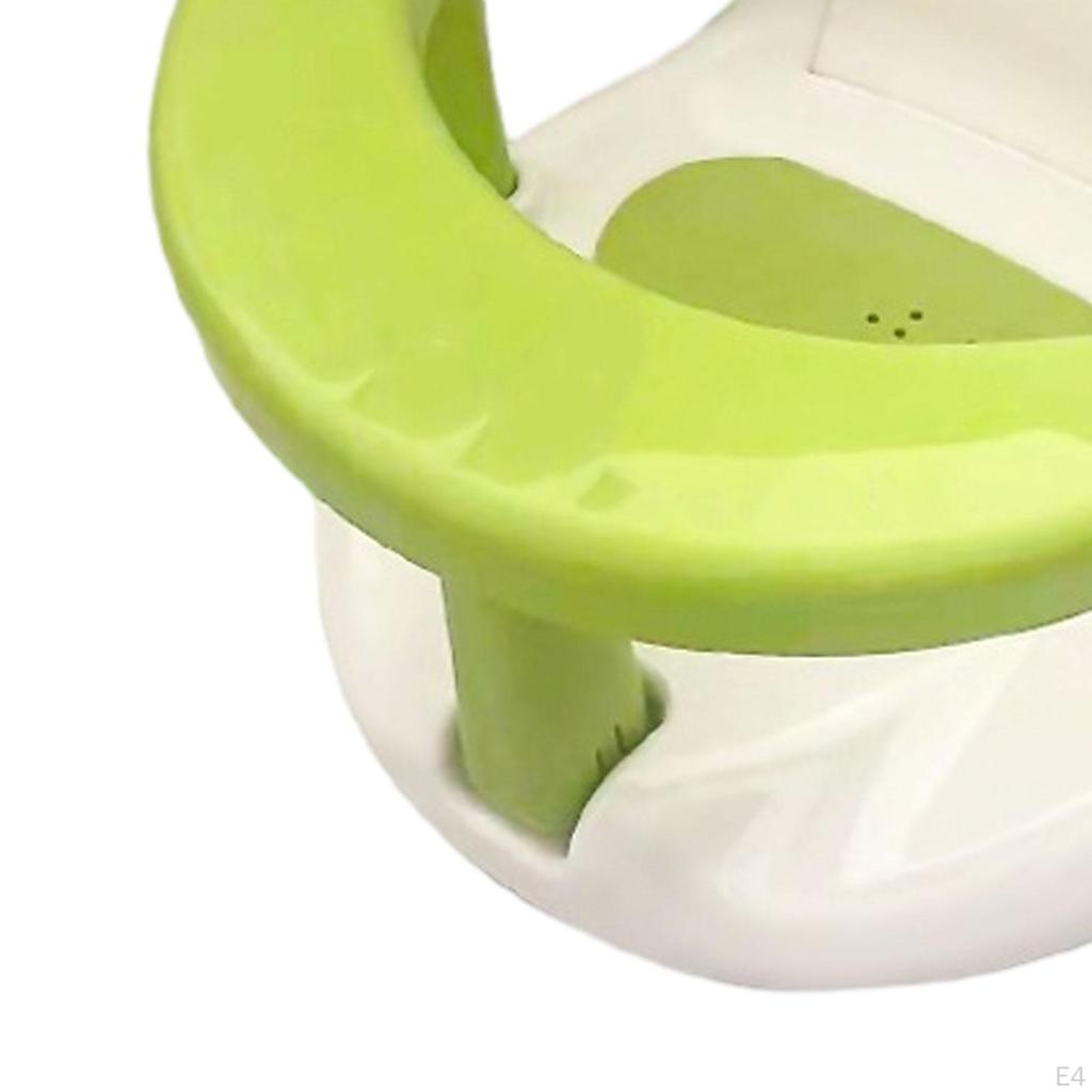 Scaun pentru cada de baie pentru bebeluși, așezat, orificiu de drenaj pentru baie, duș cu aspirație din cadă