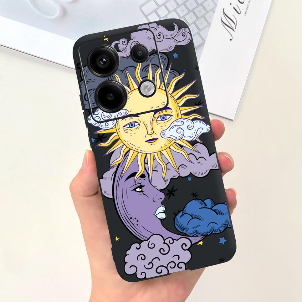For Xiaomi Poco X6 Pro 5G Phone Case Xiaomi Poco M6 Pro 4G Back Cover Cartoon Cool Style Child's Coque Funda Soft Silicone TPU
