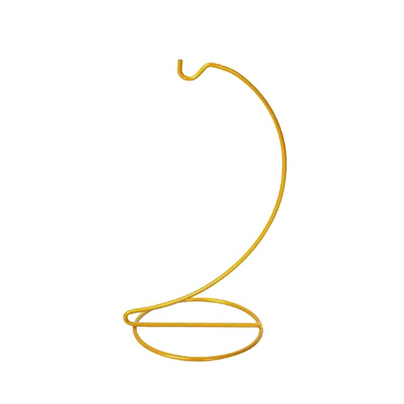 Vielseitiger Glasballhalter Ornament-Ausstellungsständer Praktische Eisenhalterung Dekoration