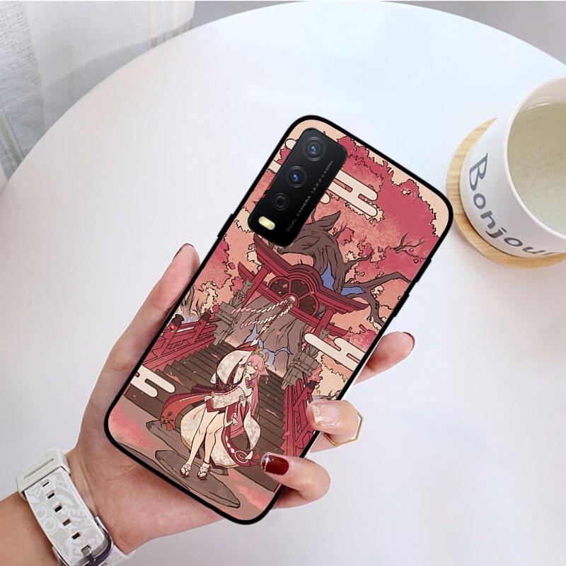 Genshin Impact Game Yan Fei Phone Case For VIVO Y31 Y21 Y70 Y21S Y20 Y72 1907 Y12 Y11S Y53S Y33S Y55 Y76 Y51 Y15S Y01 Funda