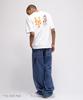 AVIREX New Era New York Size Met's T-Shirt, Men's, 2XL, 030, White, 783-5234011