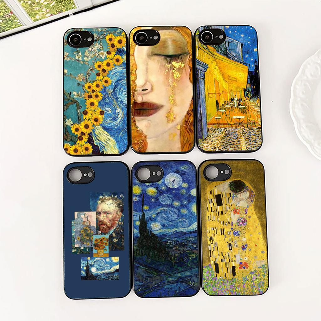 Cover for Apple iPhone 12 13 Pro Max Mini ProMax X XR Air XS 12Pro 13Pro Casing Phone Case Starry Night Van Gogh Sky Art