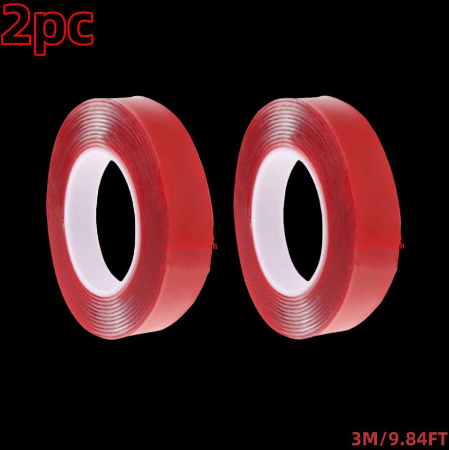 Transparent Acrylic Double Sided Tape Heavy Duty Nano Tape Traceless Washable Adhesive Sticker Clear Sticky Power Foam Tapes