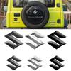 Suzuki Swift SX4 Alto Baleno Jimny Car Hood Front & Rear Emblem Badge ABS Grille Logo Sticker for Vehicle Compartment