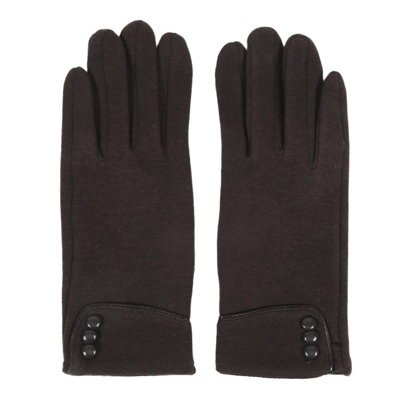 

Женские зимние перчатки на флисовой подкладке, сенсорные, теплые, из микробархата, для верховой езды, с противоскользящим покрытием, для езды на велосипеде, для улицы, для холодной погоды A коричневый