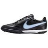 Tiempo Ligera Pro TF Low Black Ice Blue Unisex Sneakers Obsidian IB4477-040
