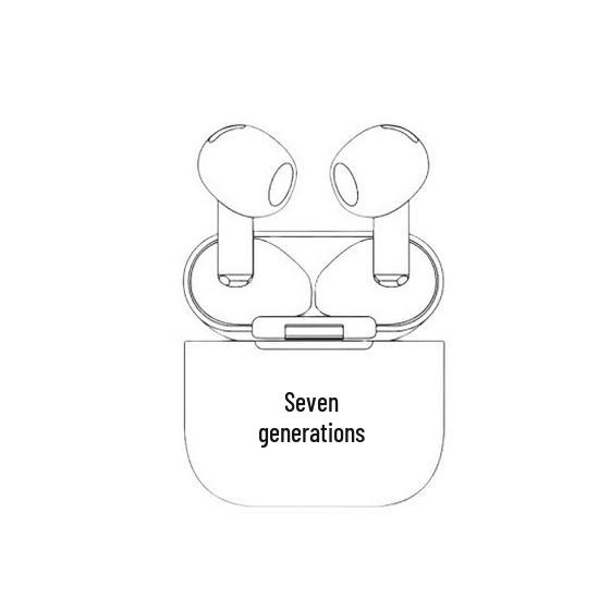 AirPods Pro Inalámbricos de Alta Calidad: Compatible con Apple y Huawei, Generaciones 2, 4, 5, 6, 7, Auriculares Bluetooth con Cancelación de Ruido Activa (ANC)