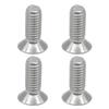 4X Hex Socket Countersunk Bolt FOR VW GOLF MK1 MK2 MK3 MK4 CADDY SCIROCCO Brake Rotor Disc Retaining Screw Stainless Steel Spare