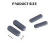 4PCS Notebook Repair Feet for X1C 7th 8th Laptop Bottom Shell Foot Pad Slip Resistant Base Pad Set Footpads