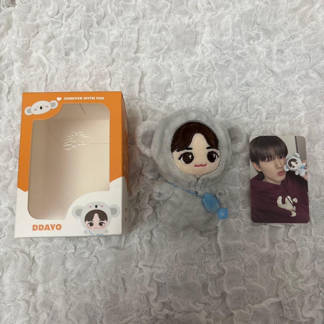 

[USED] TREASURE JUNKYU Plush Toy with DDAYO Photocard