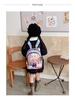 Large Capacity Cartoon Backpack for Kids - Cute, Fashionable, and Casual for School and Outdoor Use.