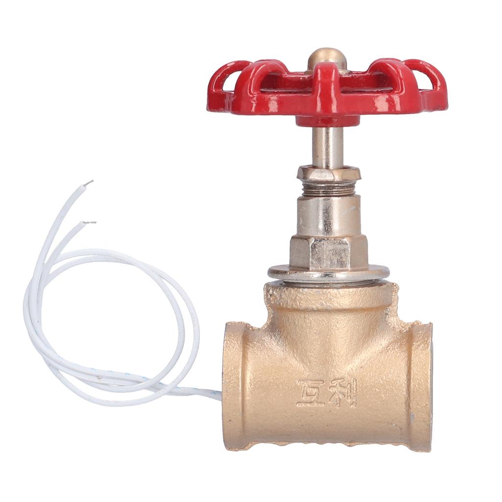 Vintage Steampunk 1 2in Stop Valve Tee Industrial Light Switch with Wire for Pipe Light Fixtures
