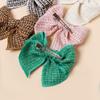 New Children's Hair Accessories Dovetail Bow Hairpin baby Bangs Side Top Clip Headwear Girls Kids Hair Accessories