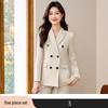 Women's Professional Suit Set: High-End Black Formal Wear for Interviews and Office
