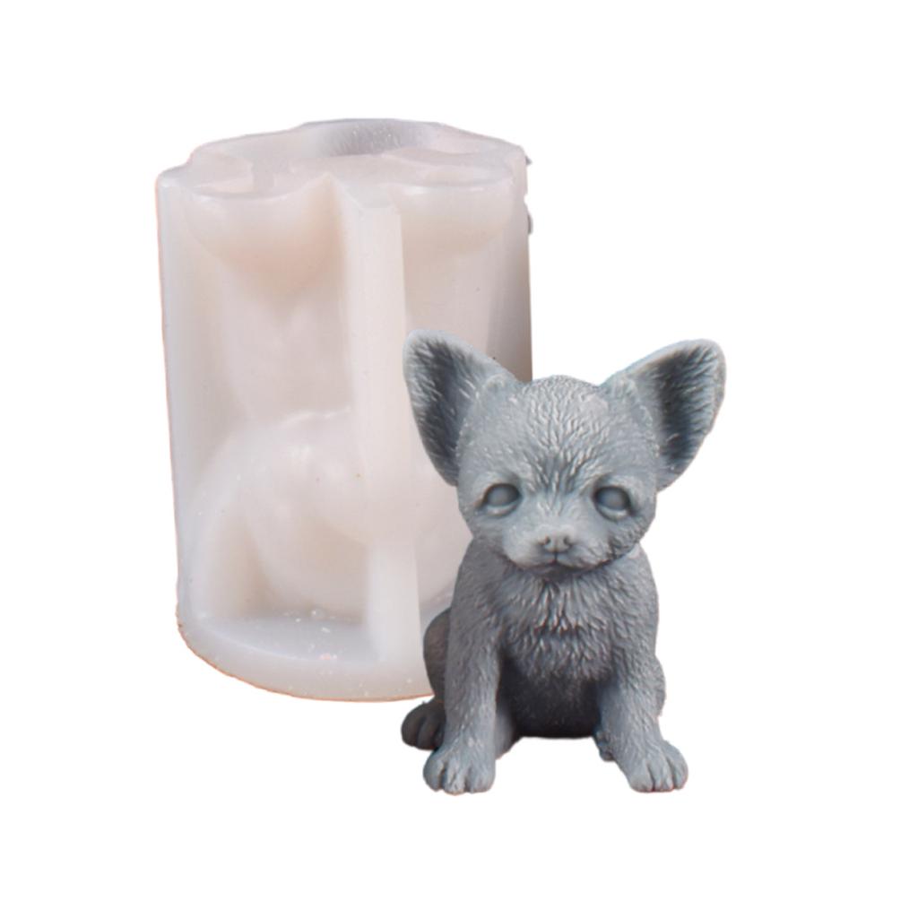 Silicone Bulldog Candle Mold Bulldog Craft Molds Candle Making Supplies for Baking Enthusiasts and Party Planners