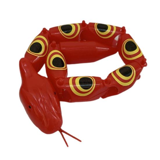 Twisted Jointed Snake Nostalgic Lightweight Plastic Funny Joint Snake Prank Toy for Fun