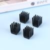 4Pcs 3D Printer Parts Blue Stepper Motor Driver Module Heat Sinks With Glue Cooling Block Heatsink For A4988 Drive