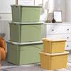 Extra Large Plastic Storage Box Heavy-Duty Reinforced Moving Organizer for Home Clothes, Durable Storage Container
