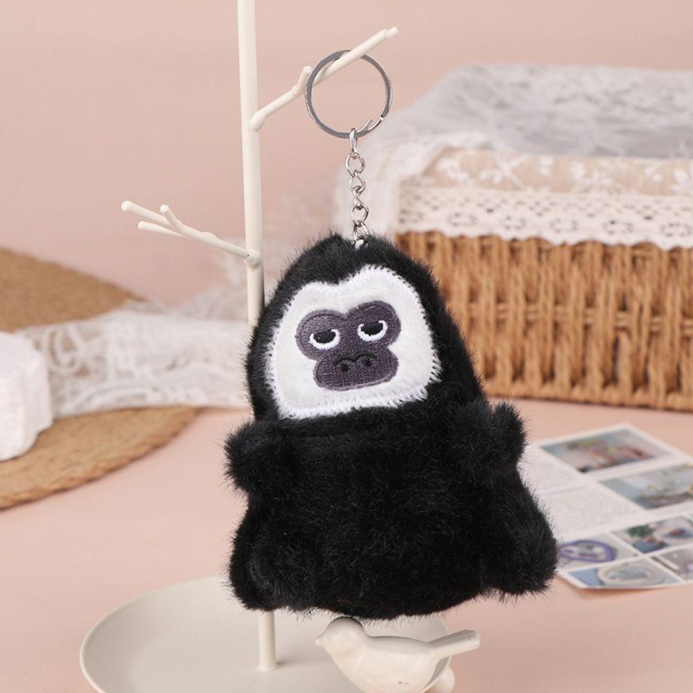 

Мягкие игрушки Белолицая обезьяна плюшевая игрушка плюшевая кукла обезьяна автомобиль подвеска автомобильный брелок чёрный