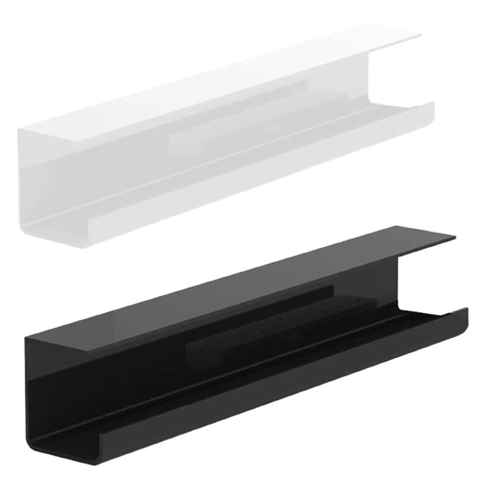 Kabel-Organizer für unter den Tisch, Kabelablage für unter den Schreibtisch, Draht-Organizer, keine Spuren, verbreitertes Design, Schutzablage für verschiedene Tische