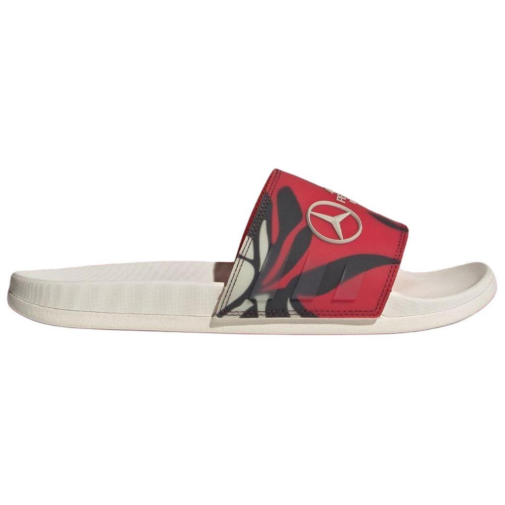 New Adidas Adilette Comfort Slides Mercedes AMG Petronas Formula One Team Turbo Aurora Ruby JQ1937