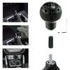 Lunsom PU Shift Knob 5 Speed Ball Shift Knob General Auto Manual Car (Black)