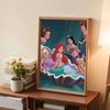 5D Diy Diamond Painting The Mermaid on The Shell Full Drill Rhinestones Mosaic Embroidery Handmade Products Home Decor Gift