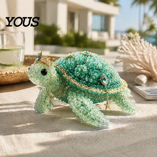 Artistieke kralensets voor vensterbank Mythische Oceaan DIY kralenset, Thematische sieradenmaakset, Creatieve knutselbenodigdheden Huis Zeedier Knutselbenodigdheden