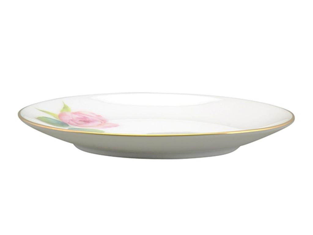 Okura Touen "Rose" 12cm Small Plate, Made in Japan, 142H/5191