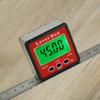 Magnetic Digital Level Angle Finder Inclinometer for Woodworking Car Repairing Angle Tilt Switch with Backlight