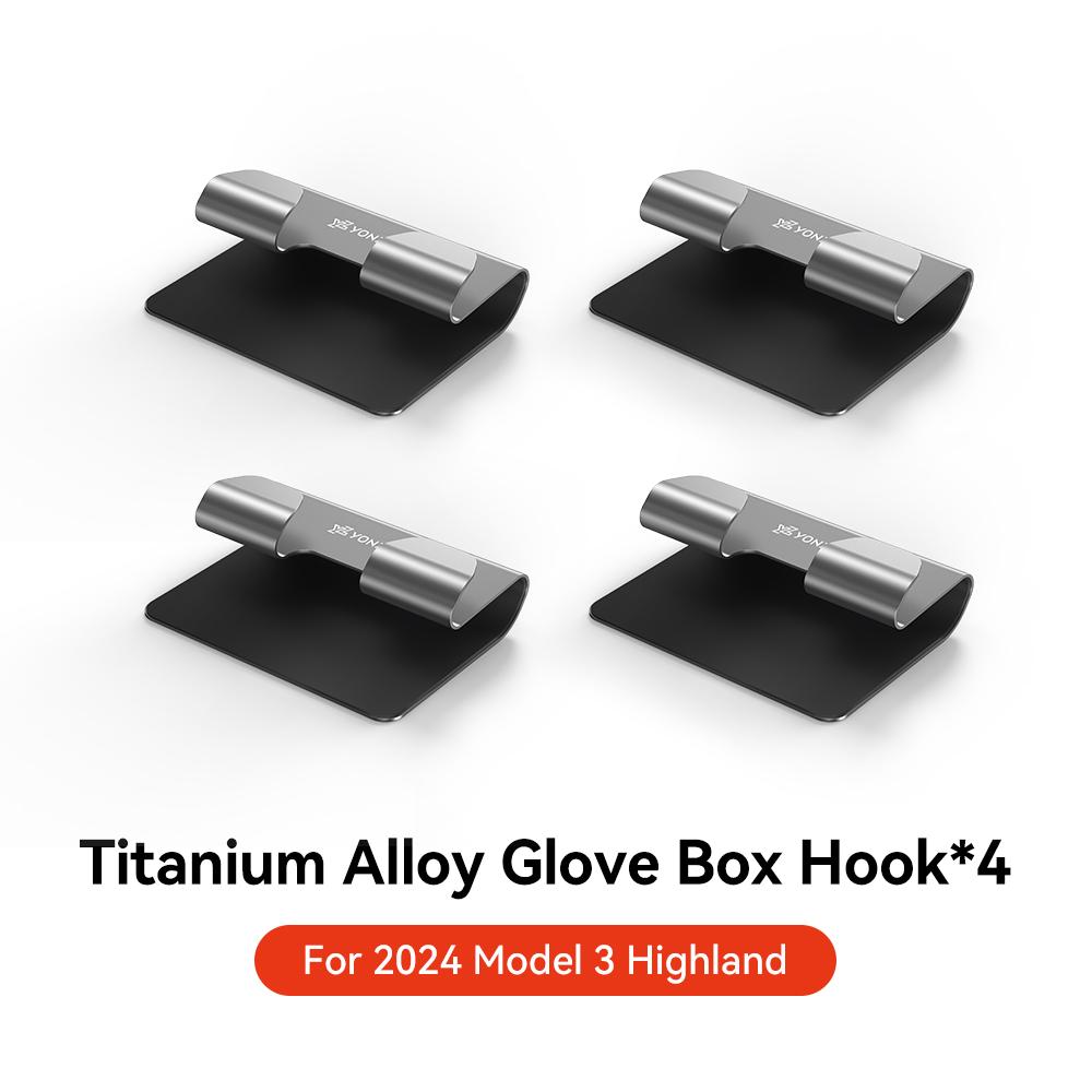 YZ Glove Box Hook for Tesla Model 3 Highland 2025 Model Y Multifunctional Storage Hanger  Interior Modification Accessories