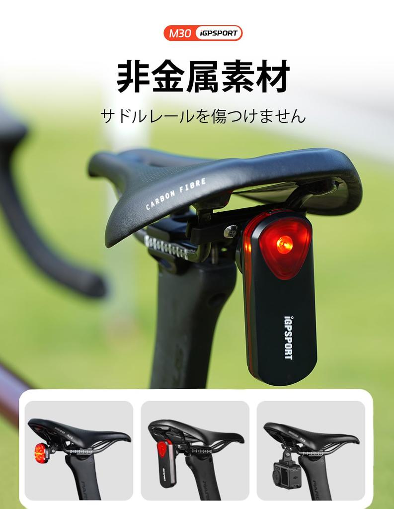 iGPSPORT M30 Saddle Mount Bracket for SR and Other Bicycle Saddles mini/SR30/TL30