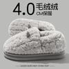 Cotton Slippers Winter 2025 New Indoor Home Platform Non-slip Cute Plush Bag and Warm Cotton Shoes