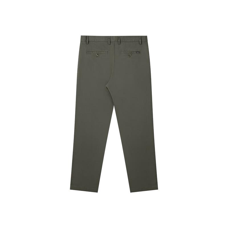 HAZZYS Men's Cotton Blend Straight-Leg Casual Pants